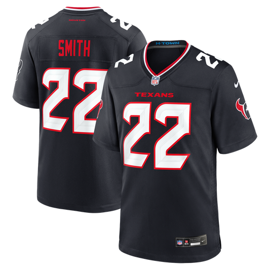 Jaylin Smith Houston Texans Team Game Jersey - Navy
