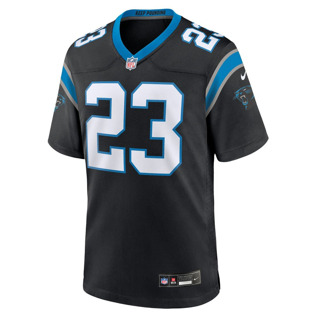 Trevor Etienne Carolina Panthers Team Game Jersey - Black
