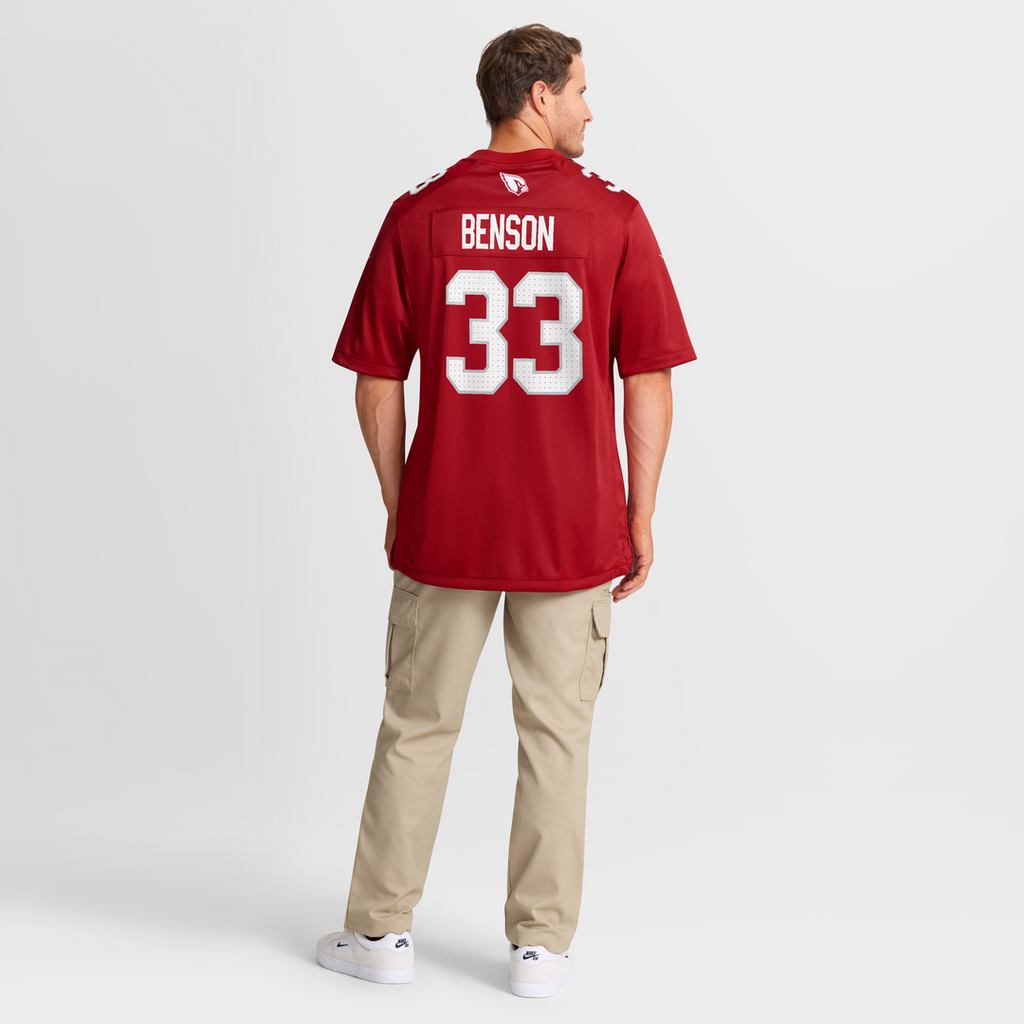 Trey Benson Arizona Cardinals Team Game Jersey - Cardinal