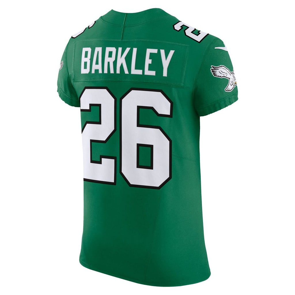 Saquon Barkley Philadelphia Eagles Alternate Vapor F.U.S.E. Elite Jersey - Kelly Green