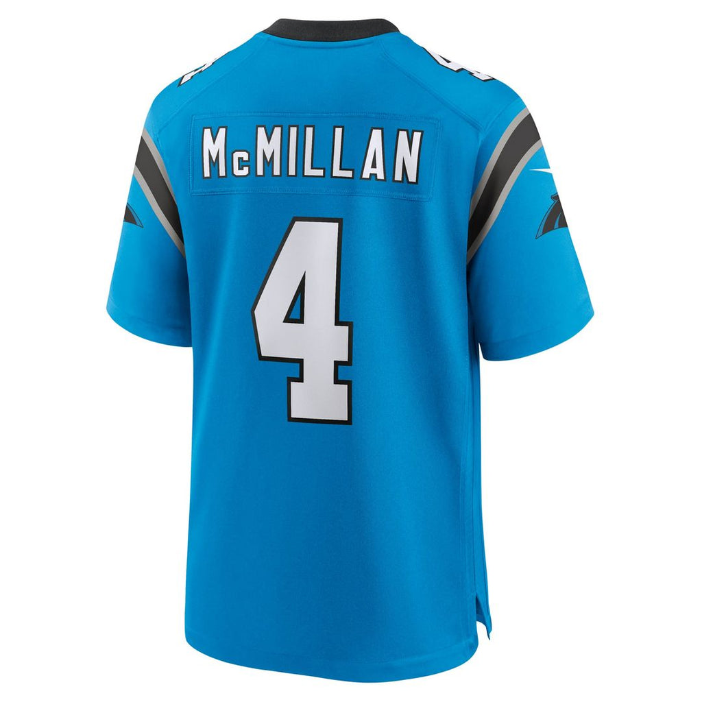 Tetairoa McMillan Carolina Panthers Team Game Jersey - Black