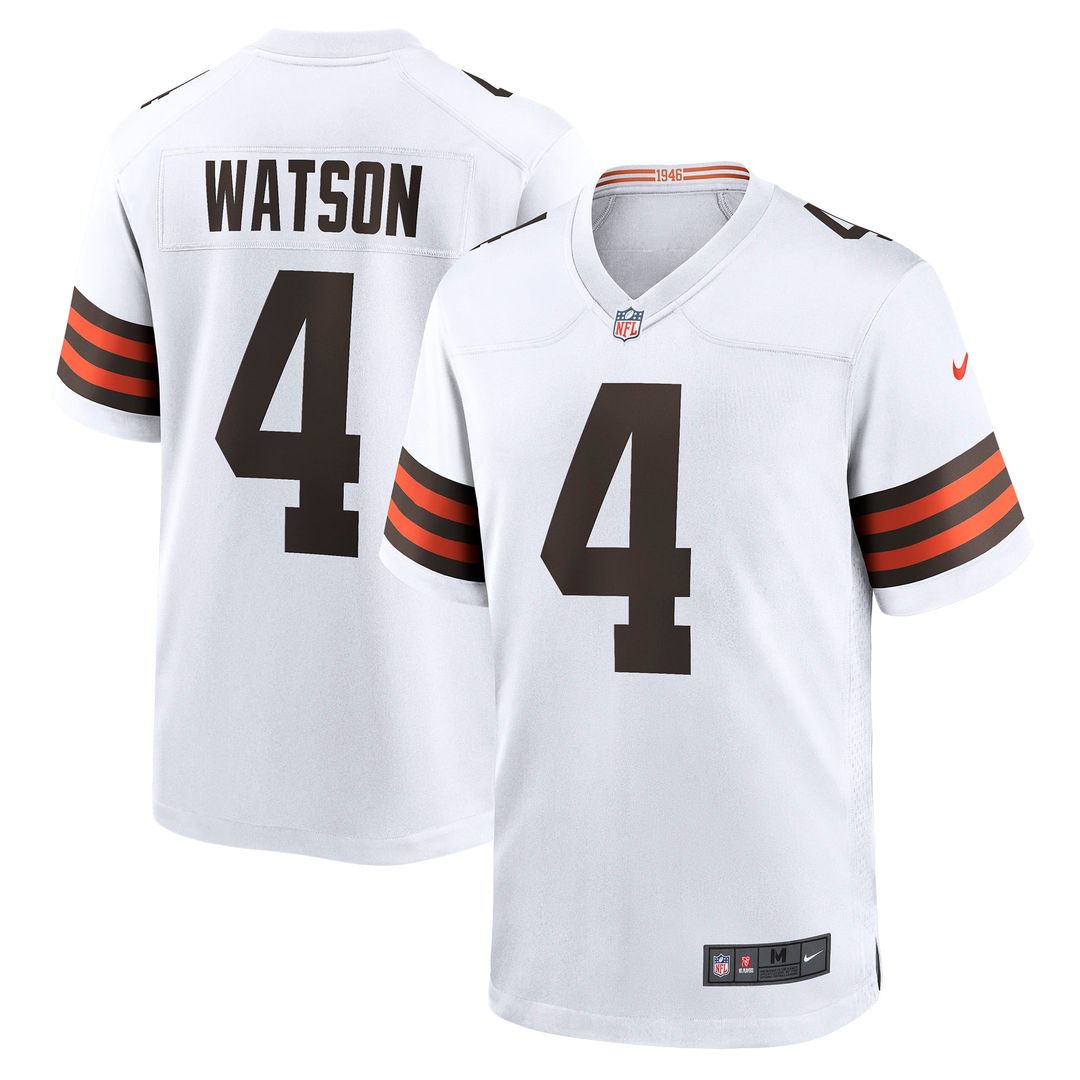 Deshaun Watson Cleveland Browns Game Jersey - Brown