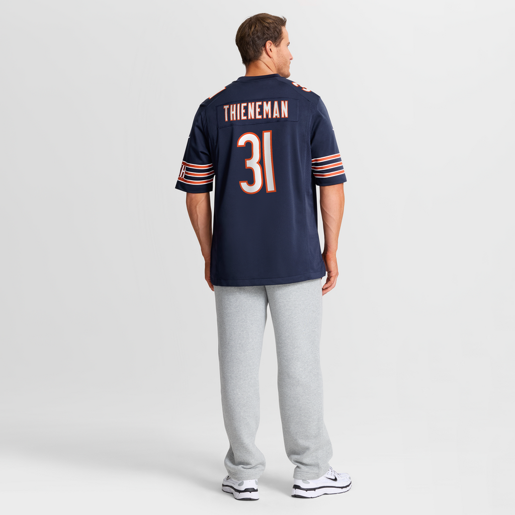 Dillon Thieneman Chicago Bears Team Game Jersey - Navy
