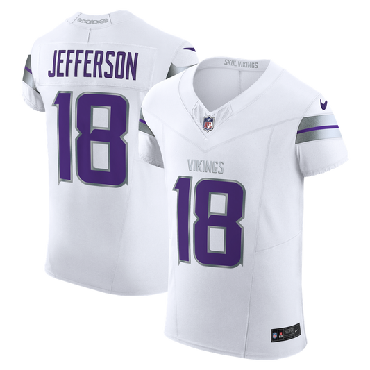 Justin Jefferson Minnesota Vikings Alternate Vapor F.U.S.E. Elite Player Jersey - White