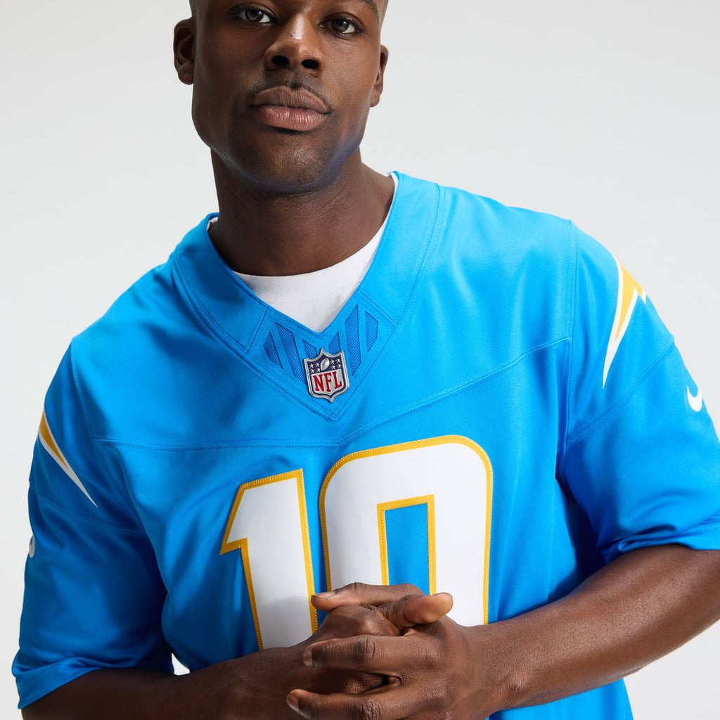 Justin Herbert Los Angeles Chargers Team Vapor F.U.S.E. Stitched Limited Jersey - Powder Blue