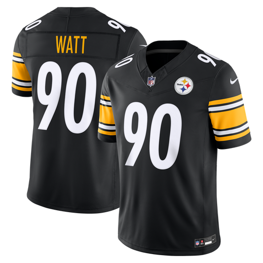 T.J. Watt Pittsburgh Steelers Team Vapor F.U.S.E. Stitched Limited Jersey - Black