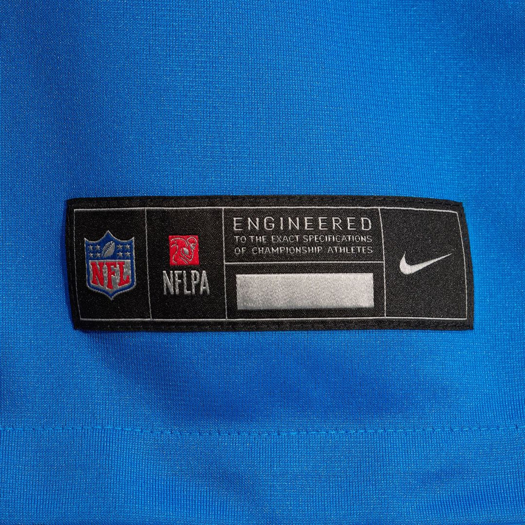 Sione Vaki Detroit Lions Team Game Jersey - Blue