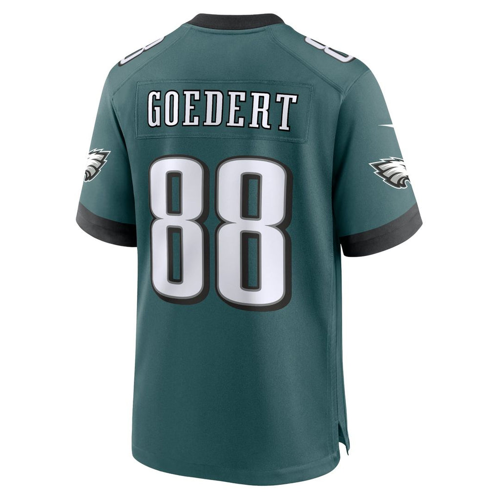 Dallas Goedert Philadelphia Eagles Team Game Jersey - Midnight Green