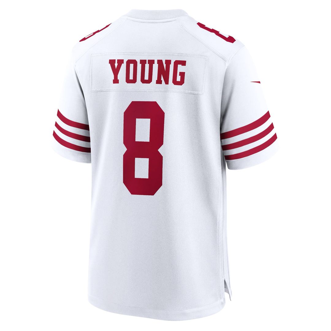 Steve Young San Francisco 49ers Retired Player Game Jersey - White