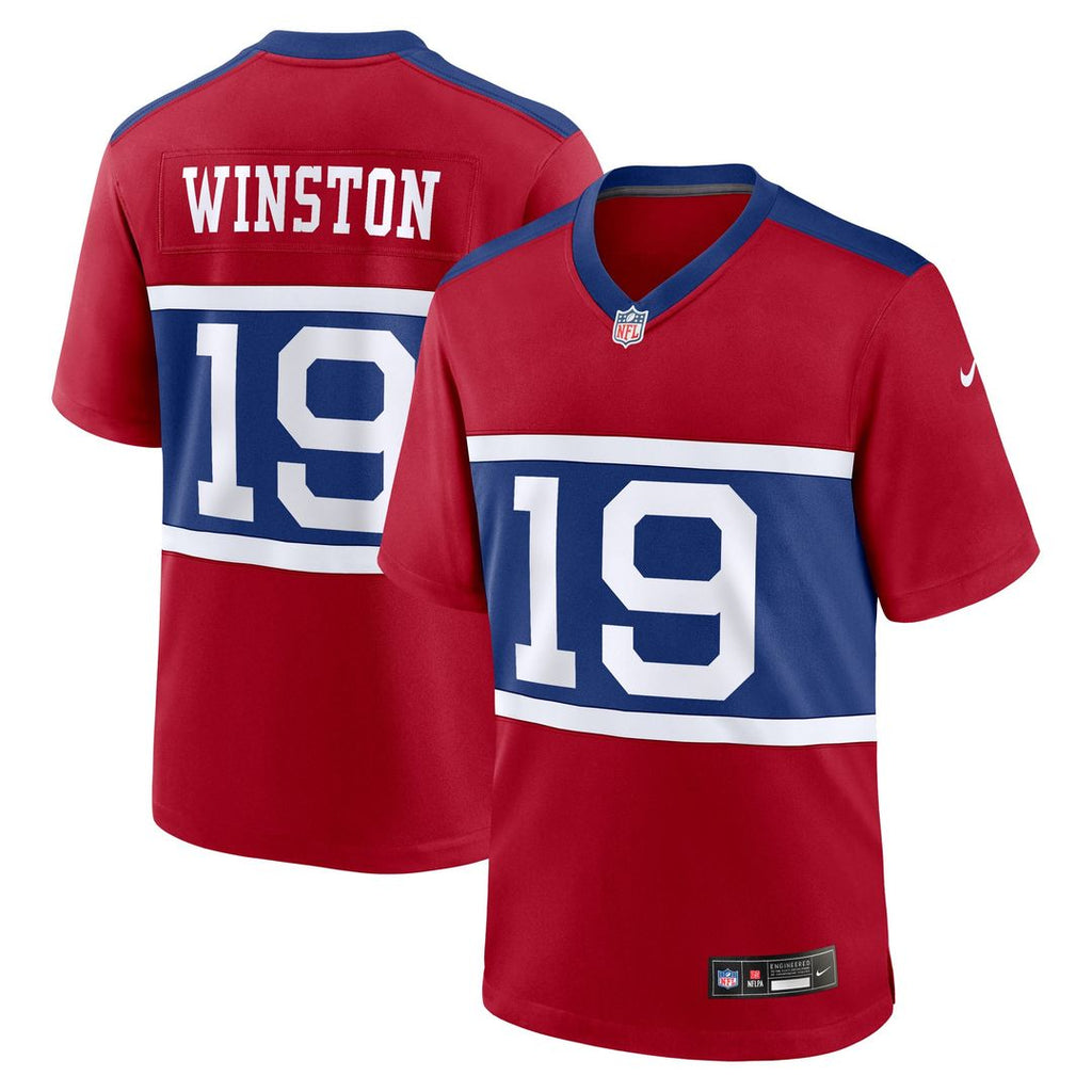 Jameis Winston New York Giants Alternate Game Jersey - Century Red