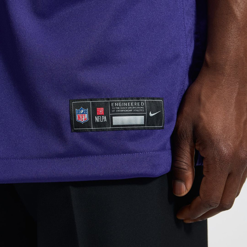Kyle Hamilton Baltimore Ravens Team Game Jersey - Purple