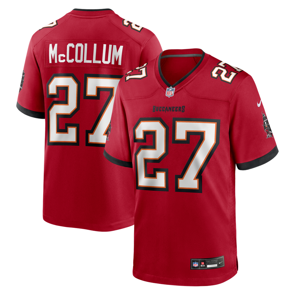 Zyon McCollum Tampa Bay Buccaneers Game Player Jersey - Red