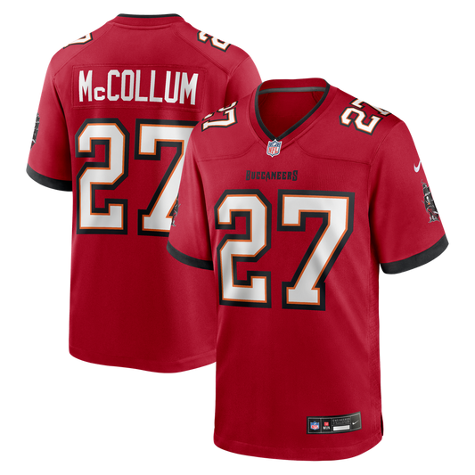 Zyon McCollum Tampa Bay Buccaneers Game Player Jersey - Red