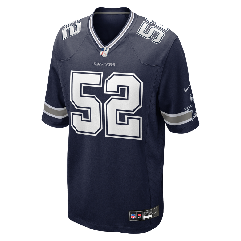 Tyler Booker Dallas Cowboys Team Game Jersey - Navy