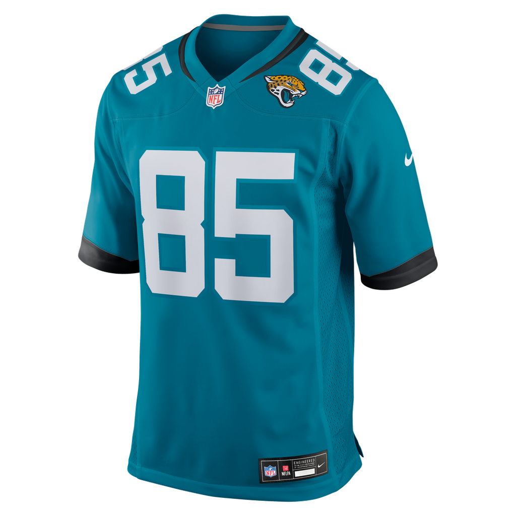 Brenton Strange Jacksonville Jaguars Team Game Jersey - Teal