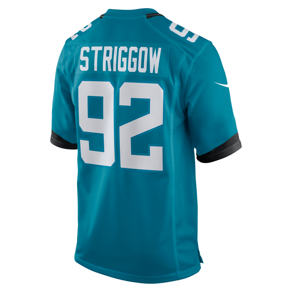Danny Striggow Jacksonville Jaguars Team Game Jersey - Teal