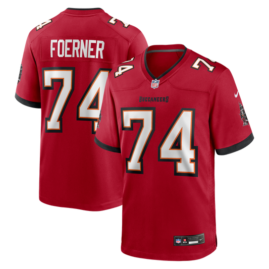 Marshall Foerner Tampa Bay Buccaneers Team Game Jersey - Red