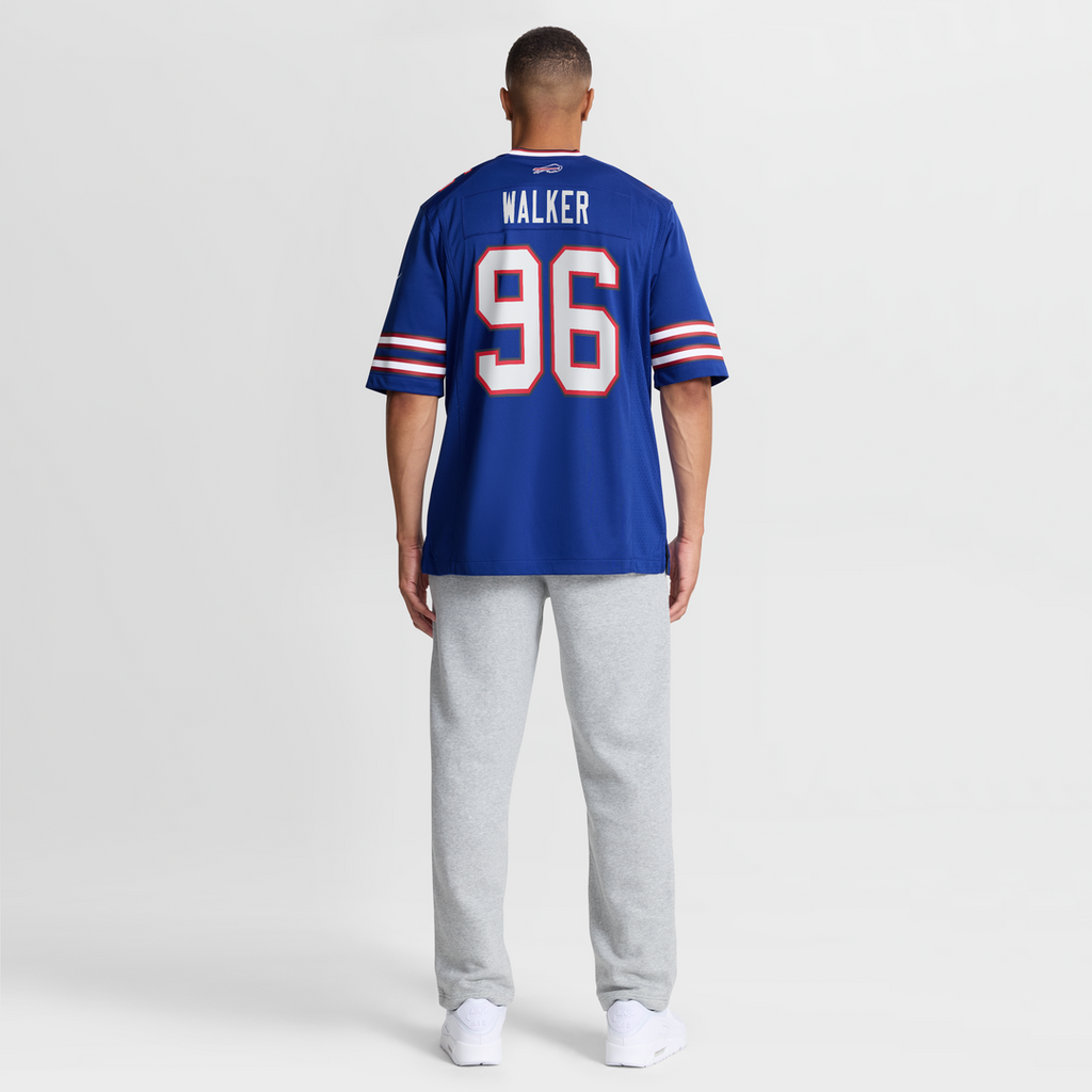 Deone Walker Buffalo Bills Team Game Jersey - Royal