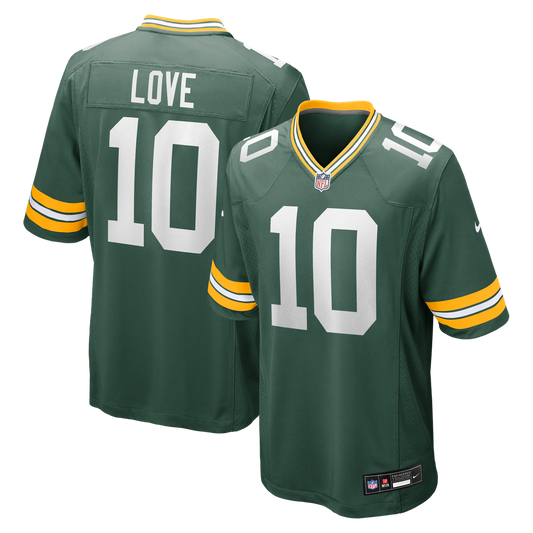 Jordan Love Green Bay Packers Player Game Jersey - Green