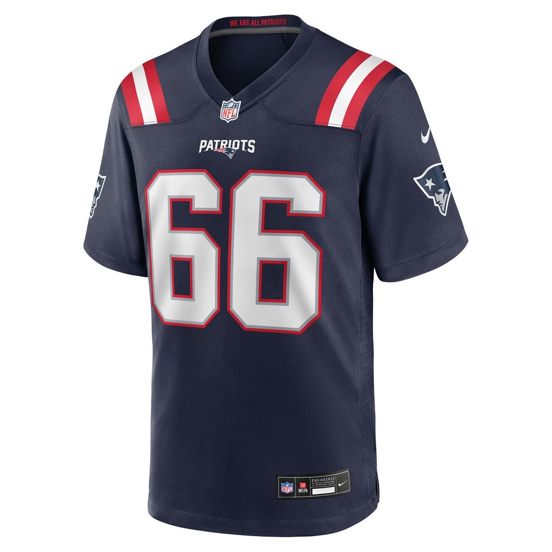 Will Campbell New England Patriots Team Game Jersey - Navy