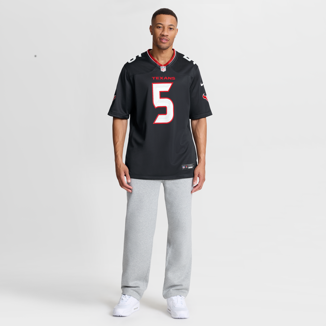 Jalen Pitre Houston Texans Alternate Game Jersey - Red