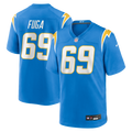 Josh Fuga Los Angeles Chargers Team Game Jersey - Powder Blue