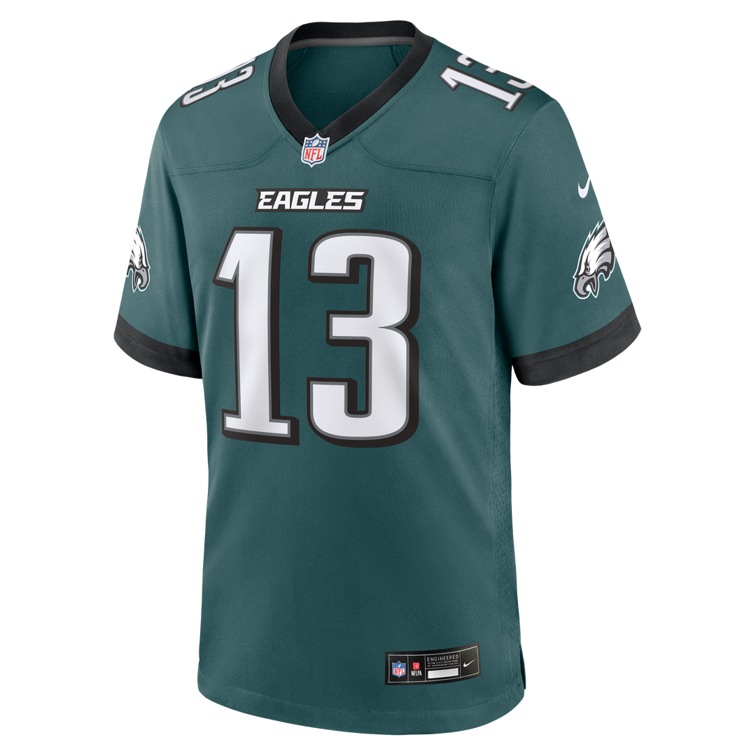 Dontayvion Wicks Philadelphia Eagles Team Game Jersey - Midnight Green