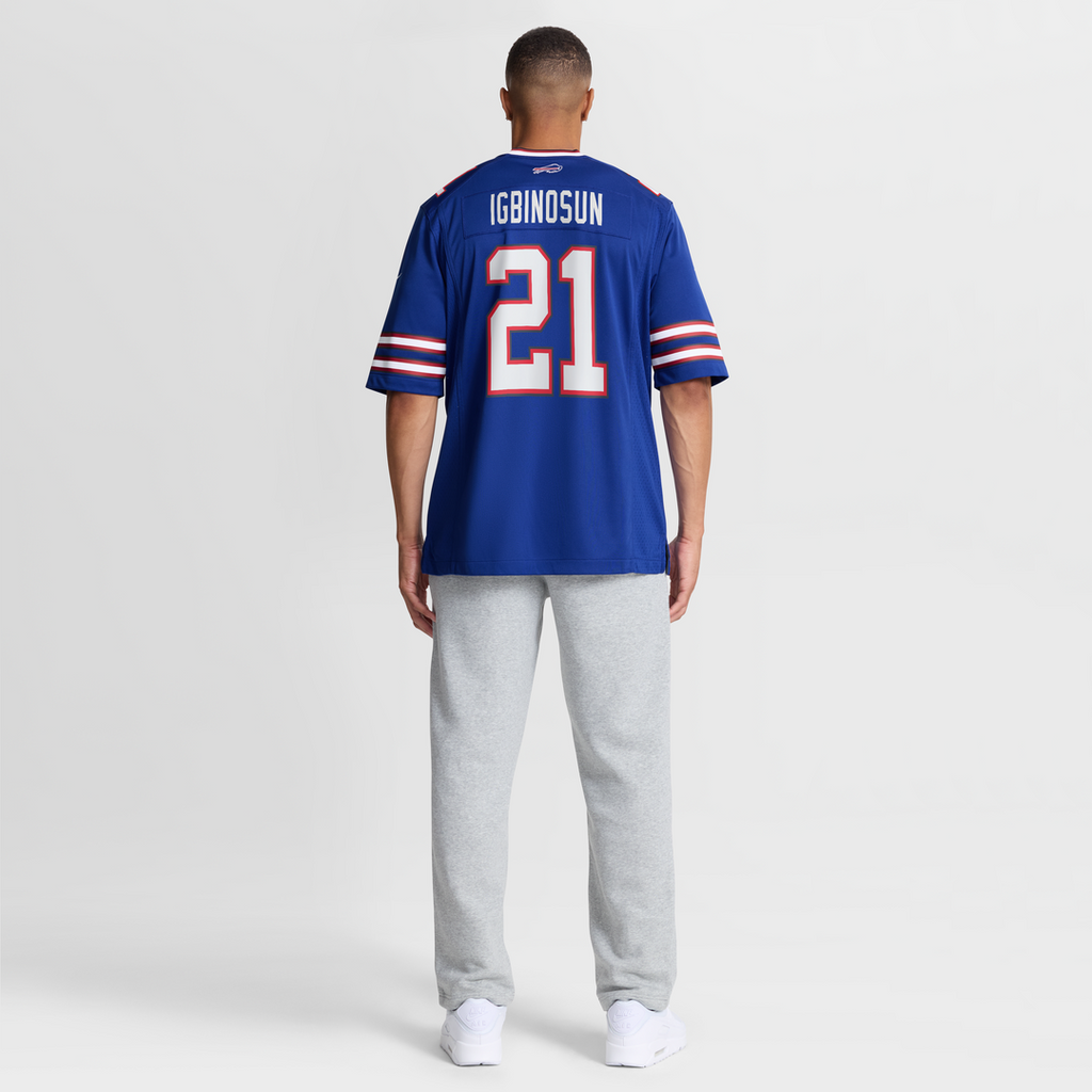 Davison Igbinosun Buffalo Bills Team Game Jersey - Royal