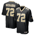 Asim Richards New Orleans Saints Team Game Jersey - Black