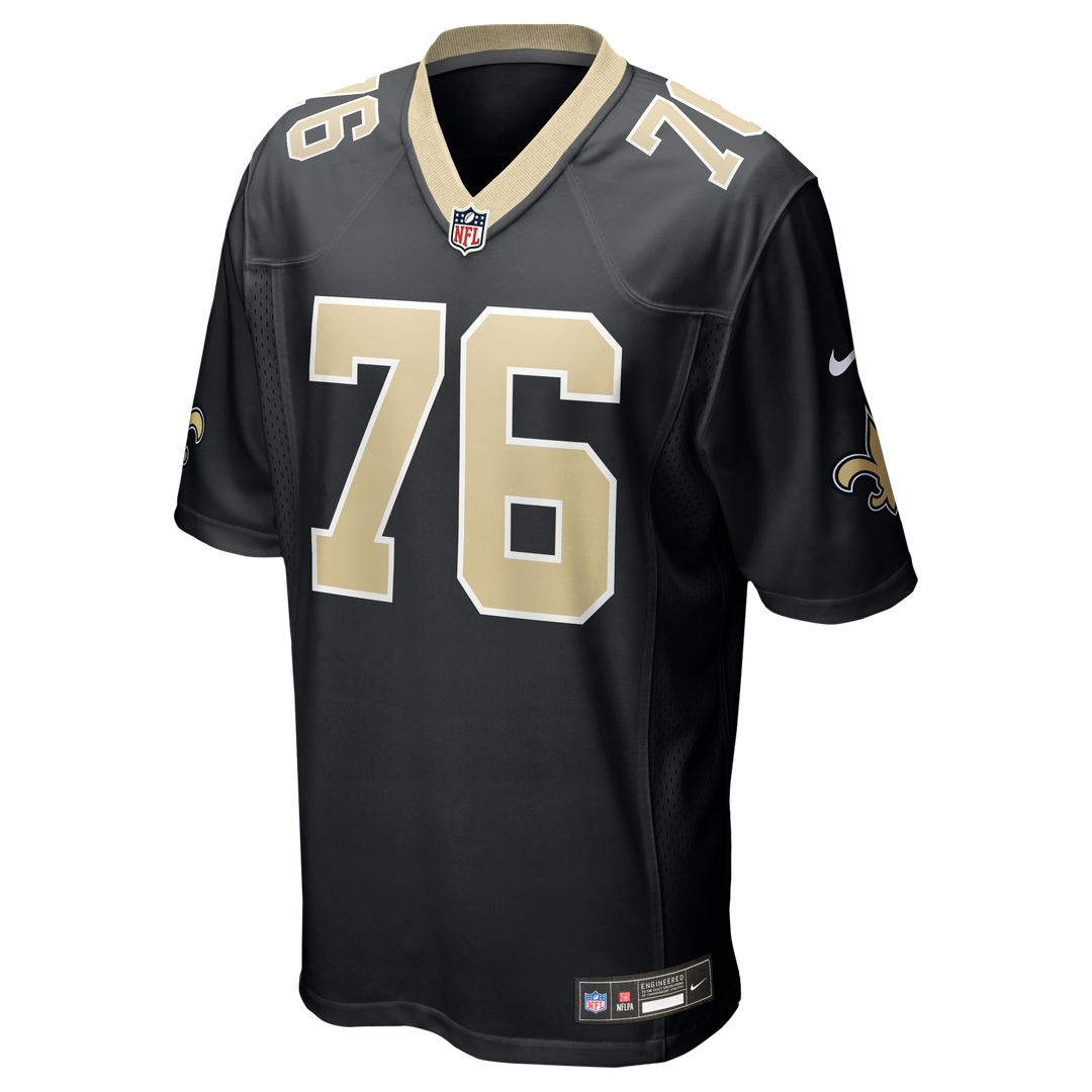 David Edwards New Orleans Saints Team Game Jersey - Black