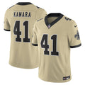 Alvin Kamara New Orleans Saints Gameday Golds Alternate Vapor F.U.S.E. Limited Jersey - Gold