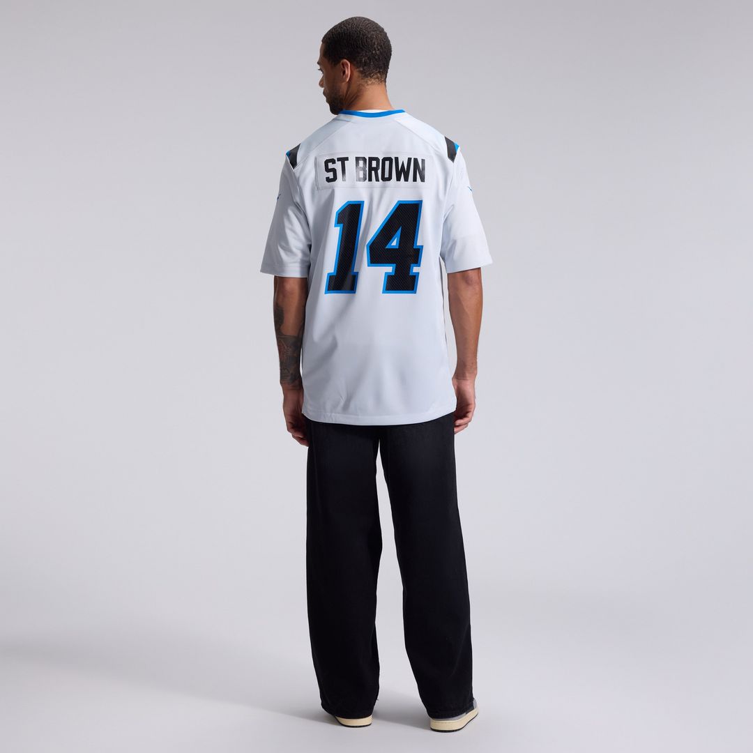 Amon - Ra St. Brown Detroit Lions 2026 Rivalries Collection Game Jersey - Silver