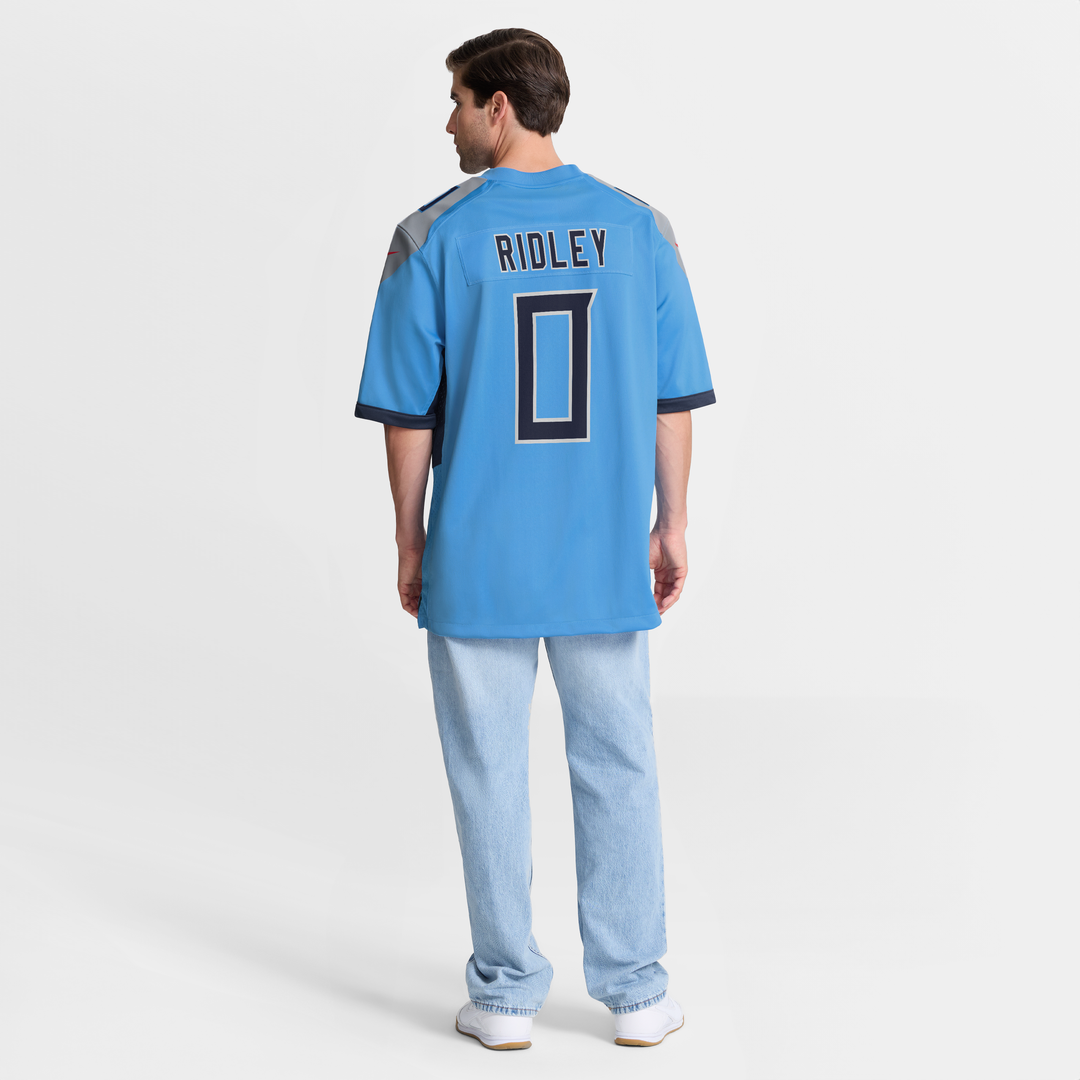 Calvin Ridley Tennessee Titans Game Player Jersey - Navy
