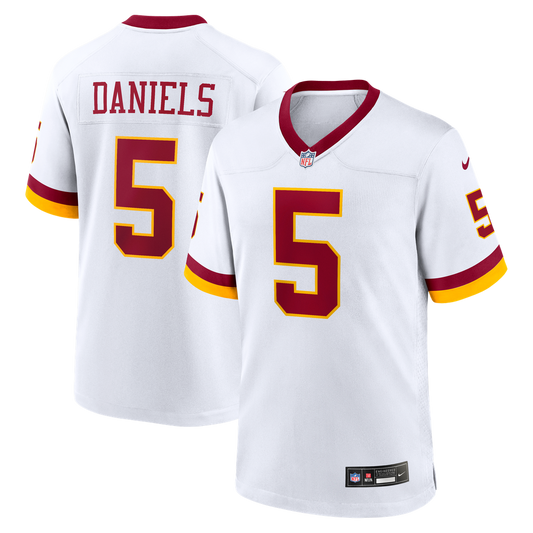 Jayden Daniels Washington Commanders Game Super Bowl Era Jersey - White