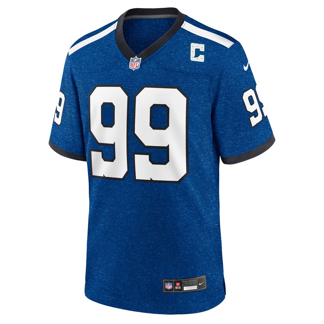 DeForest Buckner Indianapolis Colts Game Jersey - Royal