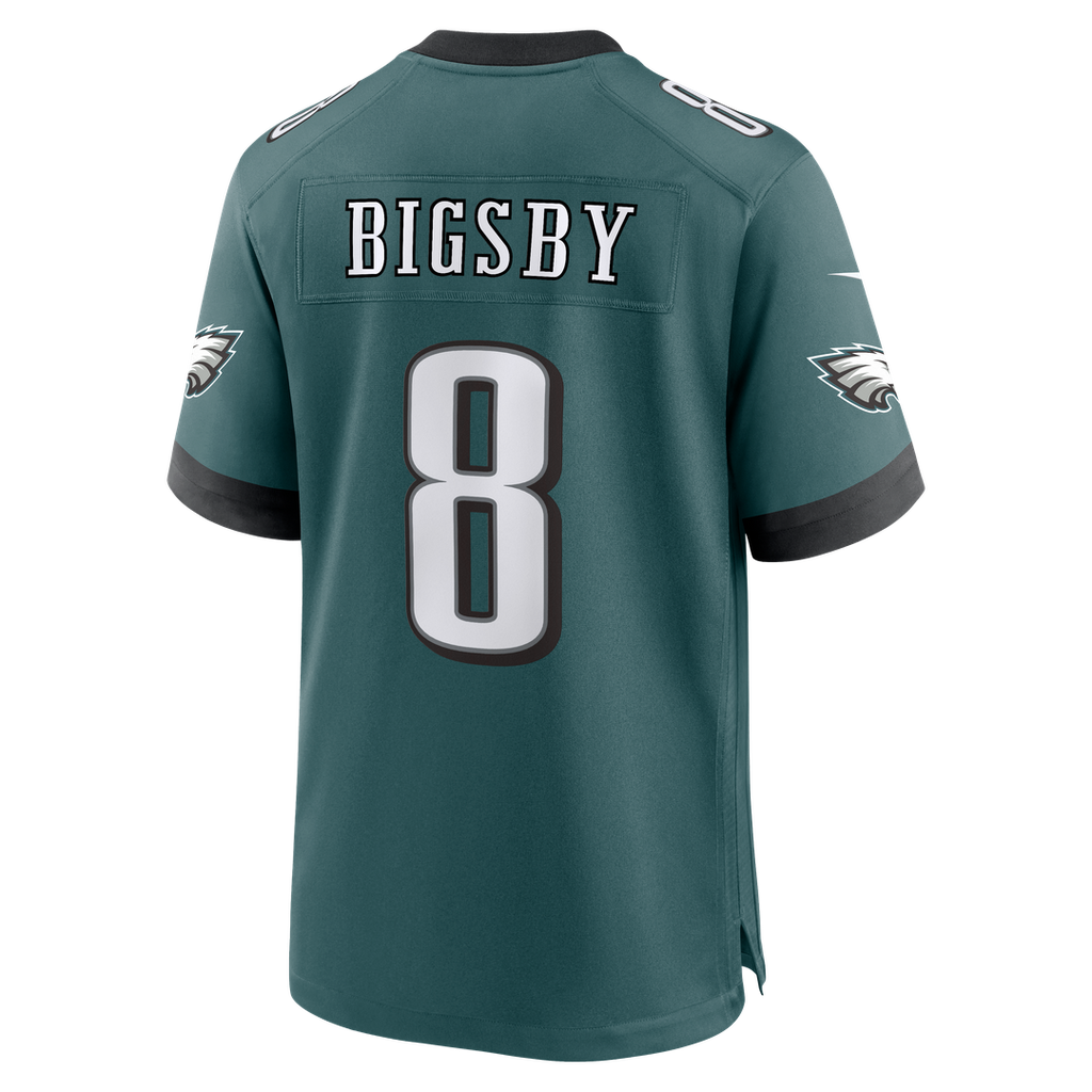 Tank Bigsby Philadelphia Eagles Team Game Jersey - Midnight Green