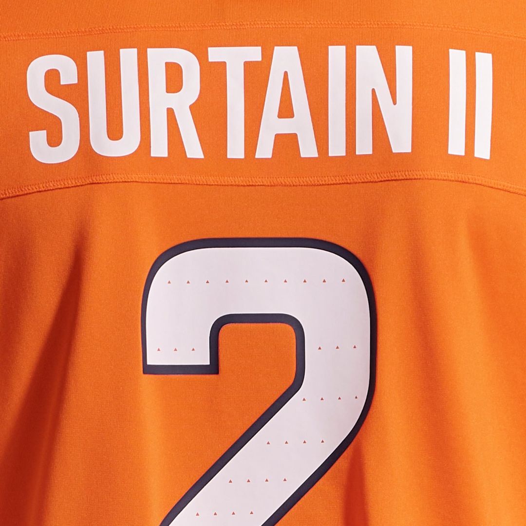 Patrick Surtain II Denver Broncos Alternate Game Jersey - Navy