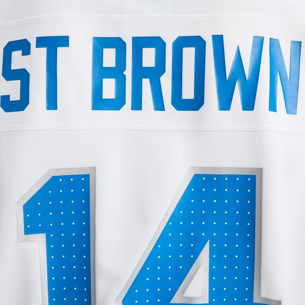 Amon - Ra St. Brown Detroit Lions Game Jersey - White