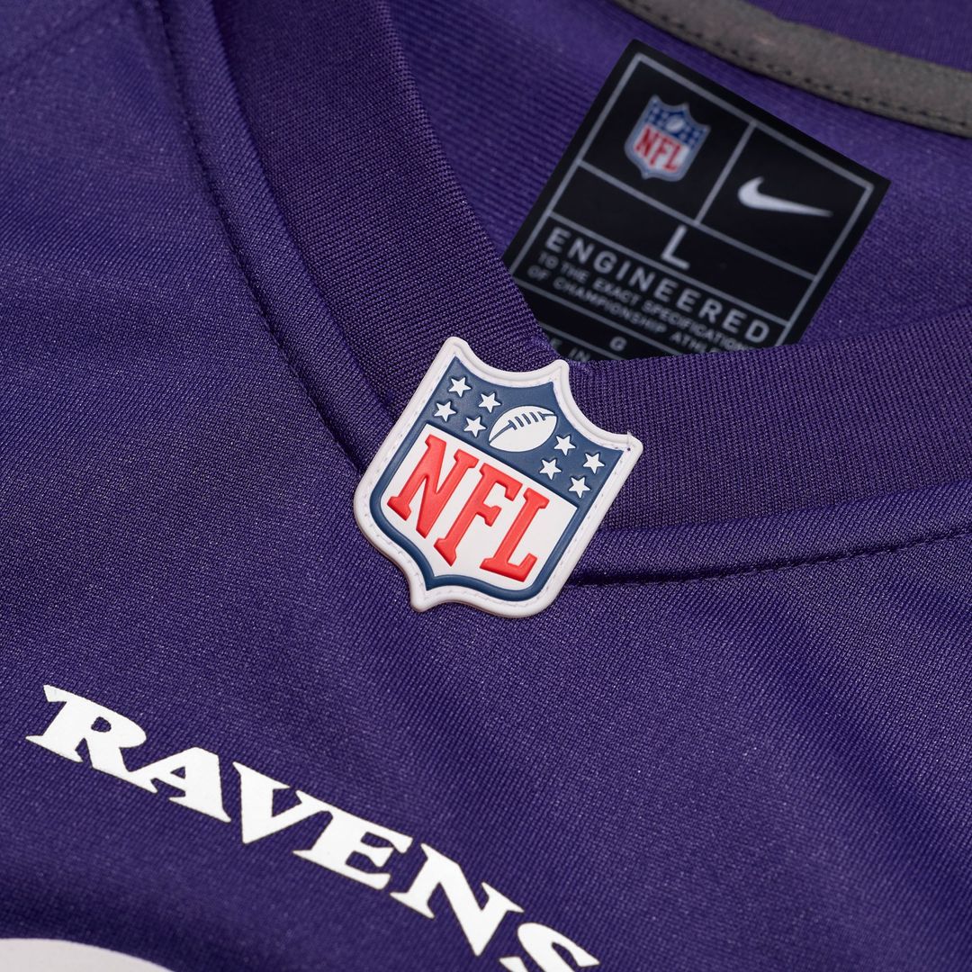 Number 1 Dad Baltimore Ravens Game Jersey - Purple