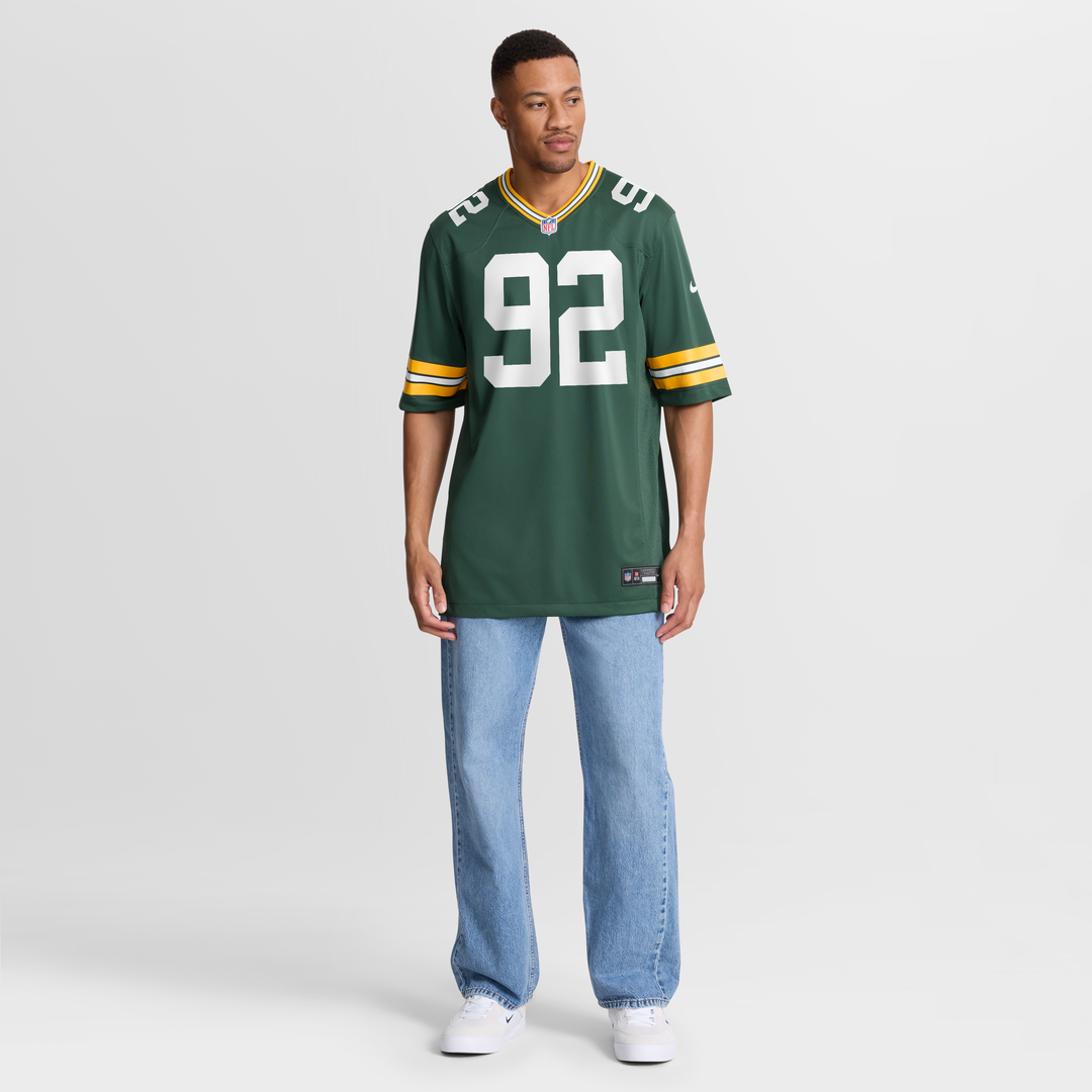 Reggie White Green Bay Packers Game Retired Player Jersey - Green