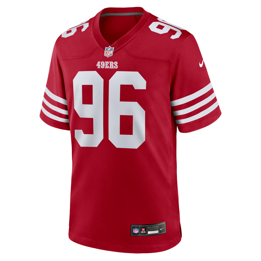 James Thompson Jr San Francisco 49ers Team Game Jersey - Scarlet
