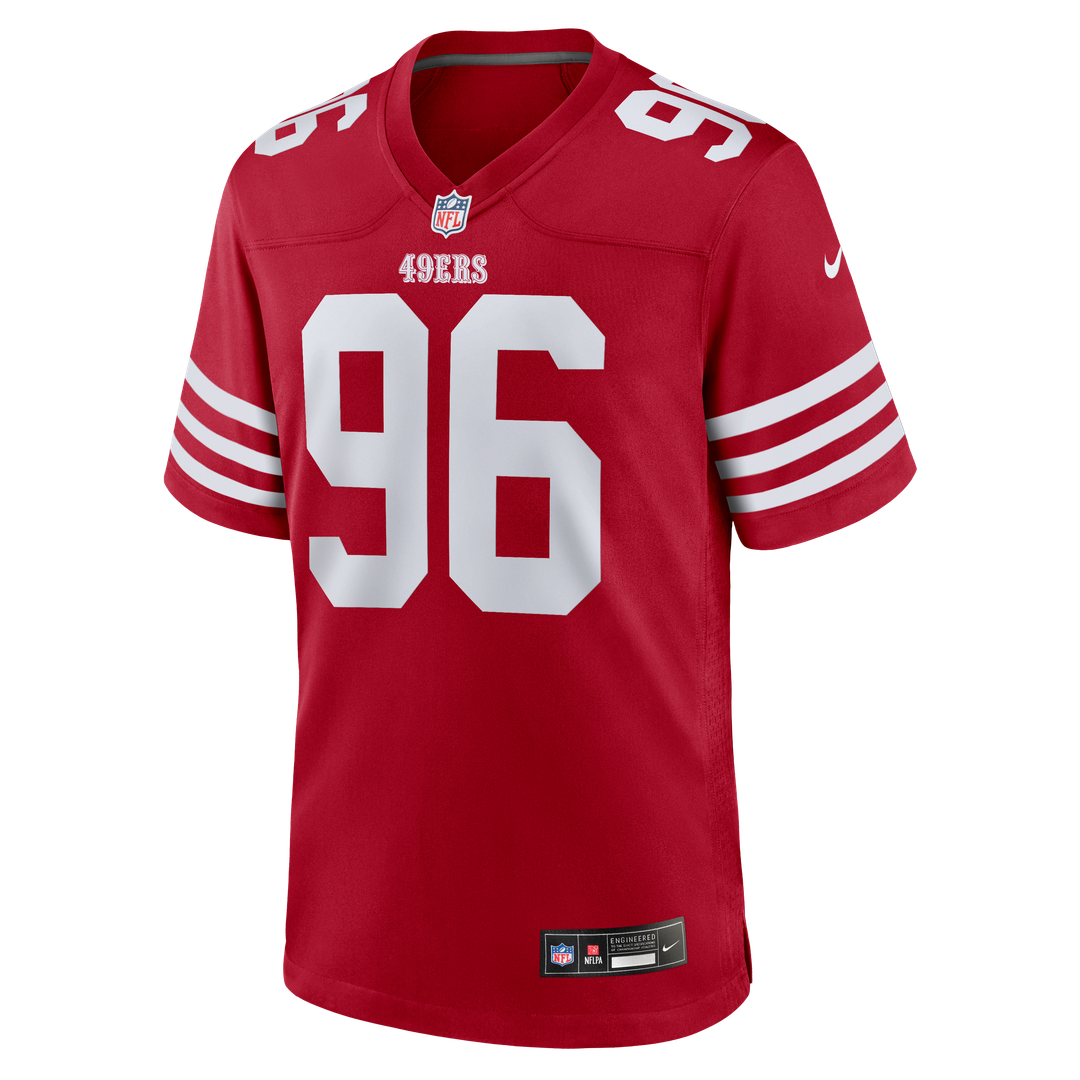 James Thompson Jr San Francisco 49ers Team Game Jersey - Scarlet