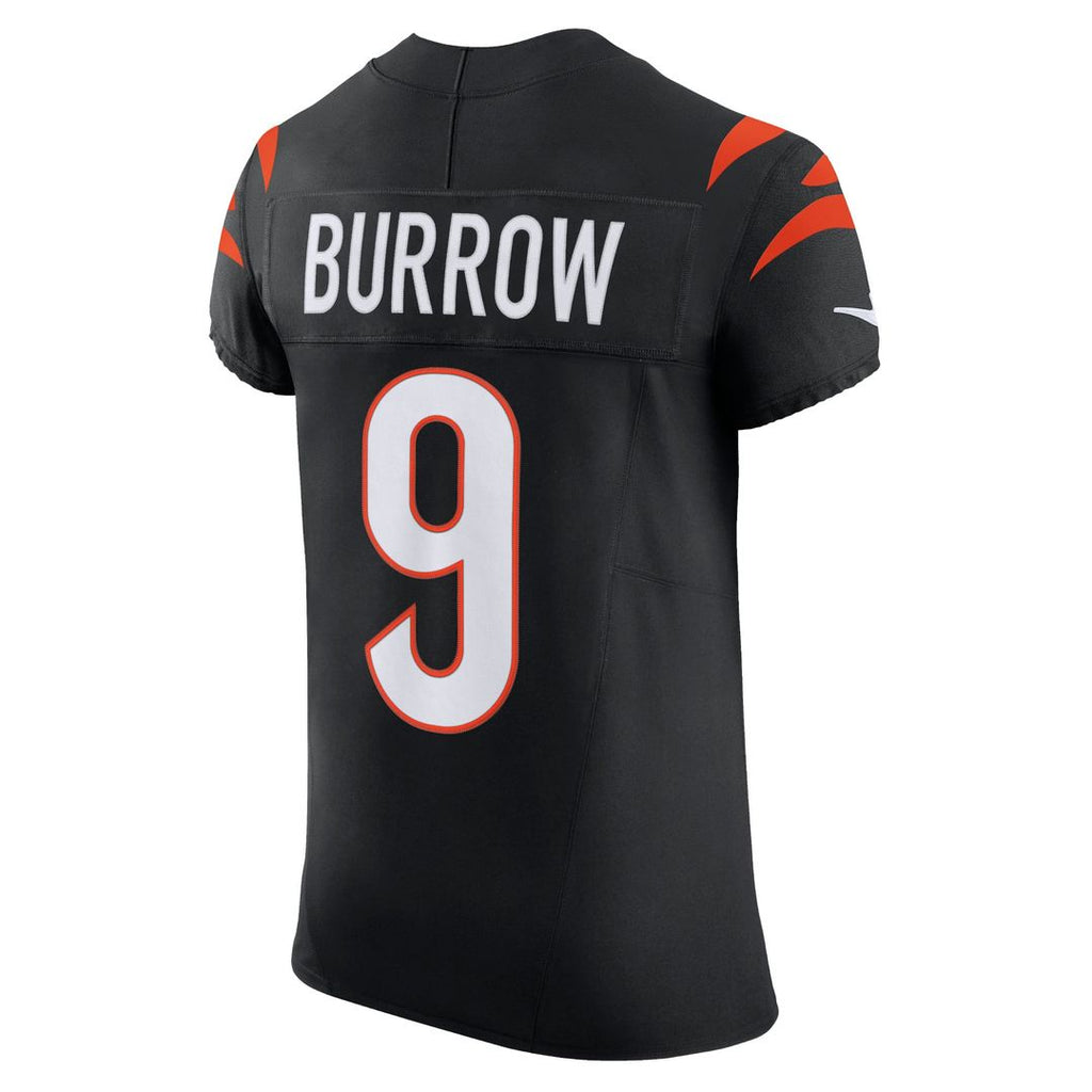 Joe Burrow Cincinnati Bengals Team Vapor F.U.S.E. Elite Jersey - Black