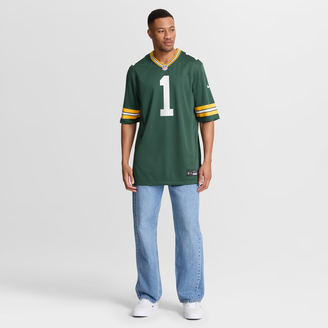 Number 1 Dad Green Bay Packers Game Jersey - Green