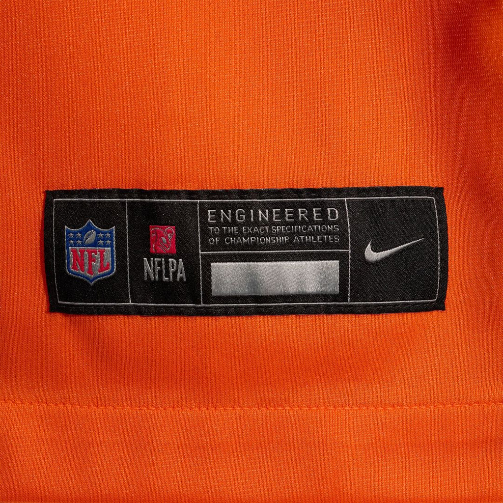 Troy Franklin Denver Broncos Team Game Jersey - Orange