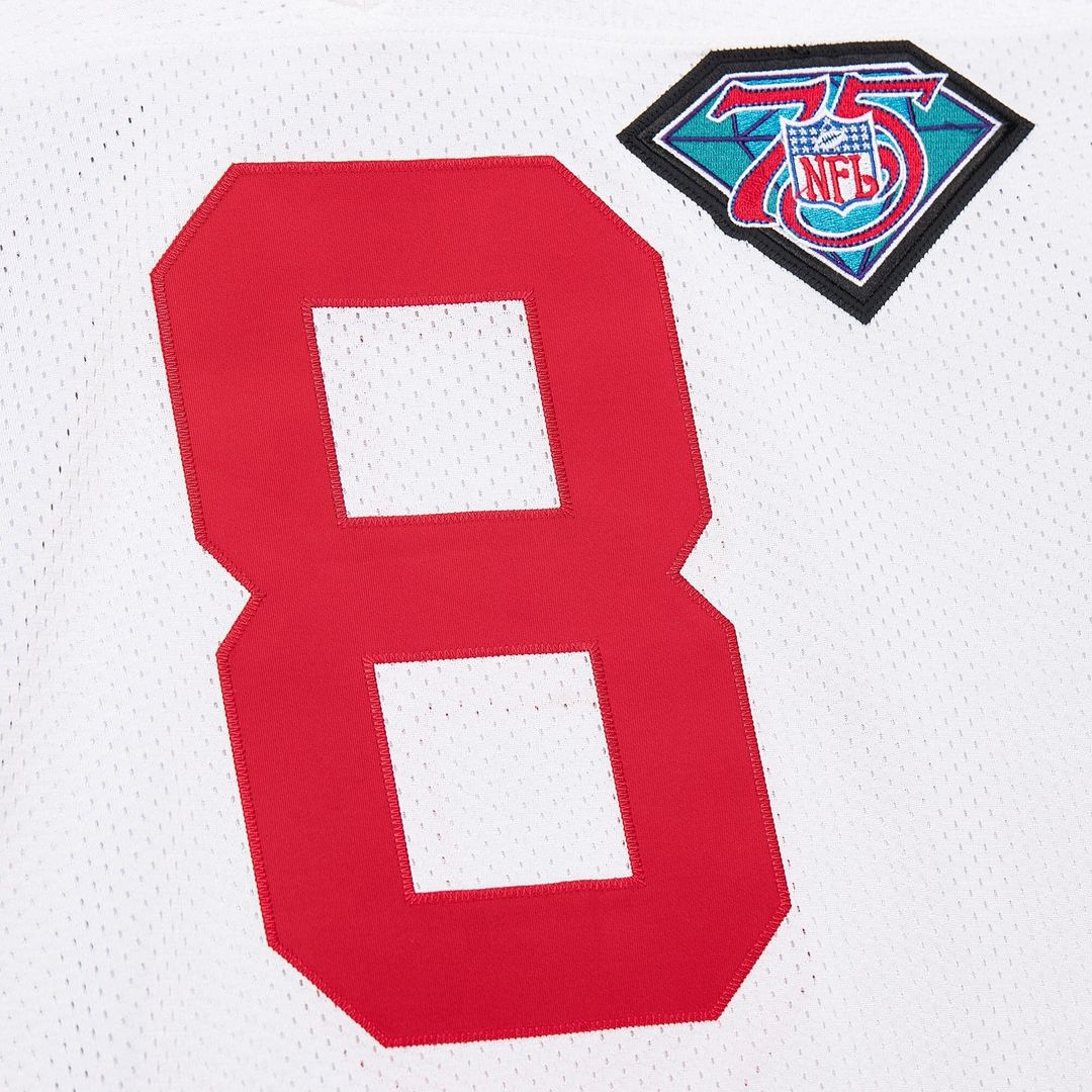 Steve Young San Francisco 49ers 1994 Authentic Throwback Retired Player Jersey - White