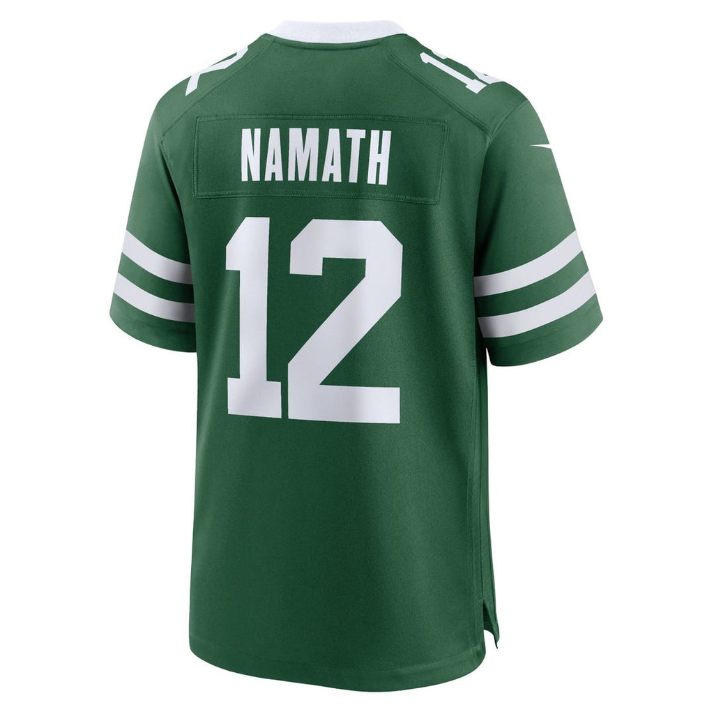 Joe Namath New York Jets Alternate Retired Player Game Jersey - Legacy Black