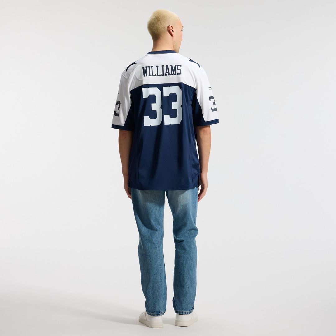 Javonte Williams Dallas Cowboys Game Jersey - White