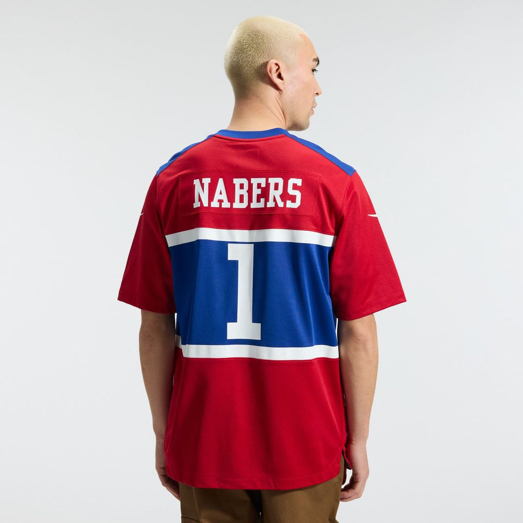 Malik Nabers New York Giants Player Game Jersey - Royal