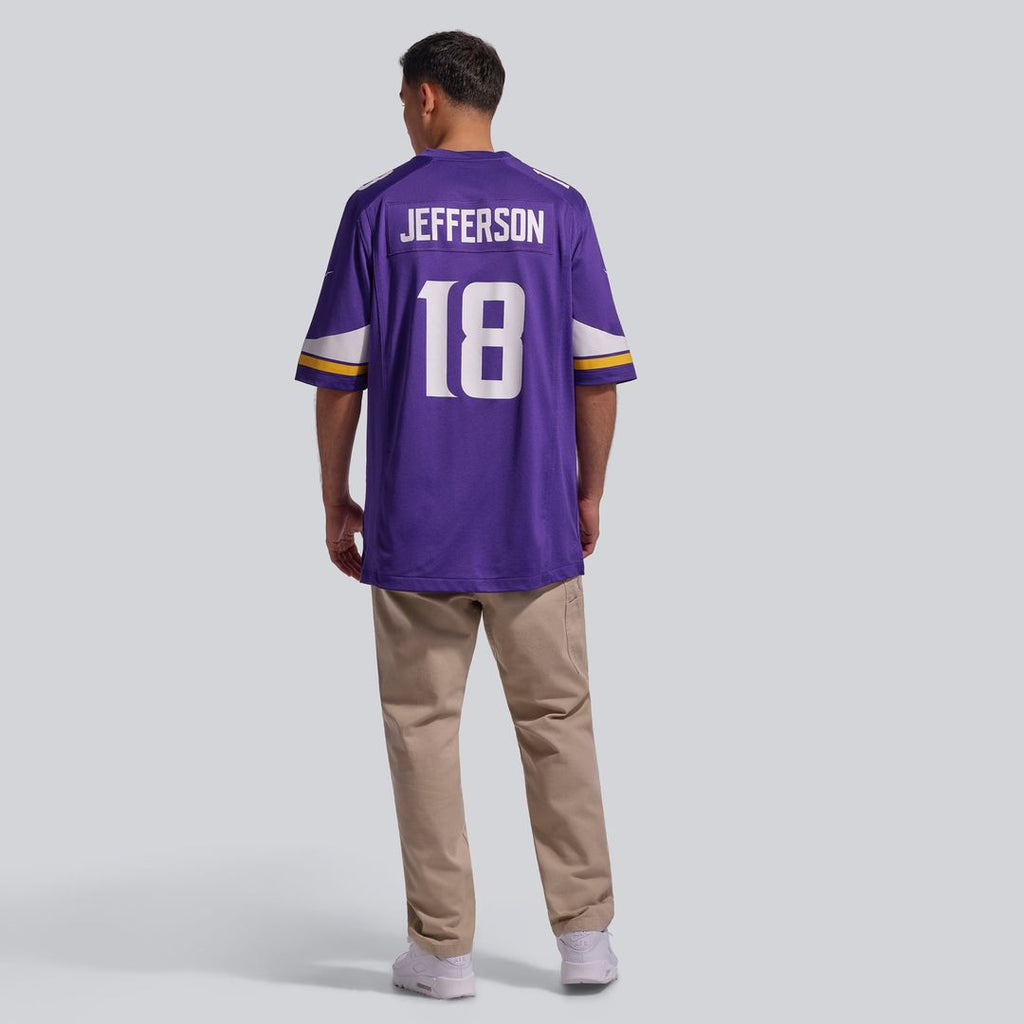 Justin Jefferson Minnesota Vikings Game Player Jersey - White